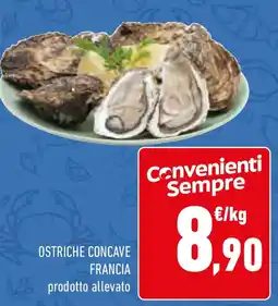 Conad Ostriche concave francia offerta