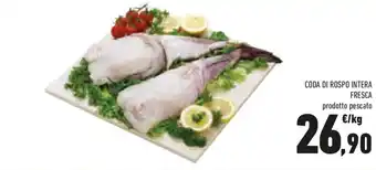 Conad Coda di rospo intera fresca offerta