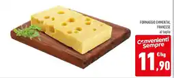 Conad Formaggio emmental francese offerta