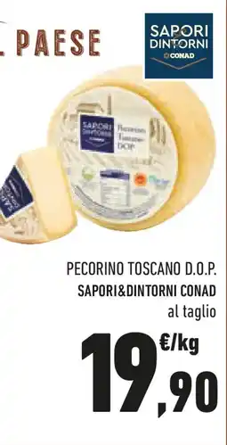 Conad Pecorino toscano d.o.p. SAPORI & DINTORNI CONAD offerta