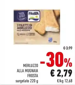 Conad Merluzzo alla mugnaia FROSTA offerta