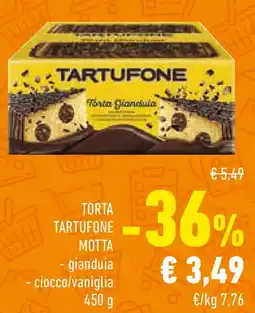 Conad Torta tartufone motta offerta