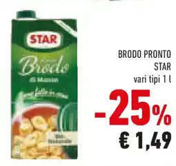 Conad Brodo pronto STAR offerta