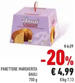 Conad Panettone margherita BAULI offerta