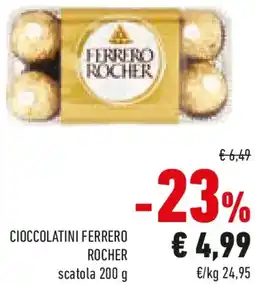 Conad Cioccolatini FERRERO ROCHER offerta