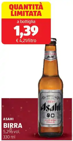 ALDI ASAHI Birra 5,2% vol. offerta