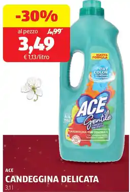 ALDI ACE Candeggina delicata offerta