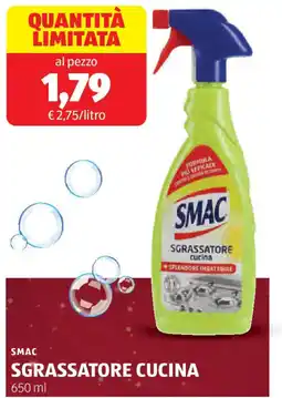 ALDI SMAC Sgrassatore cucina offerta