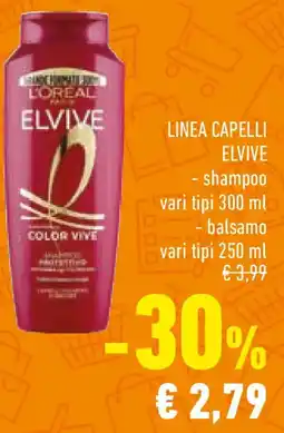 Conad Linea capelli elvive offerta