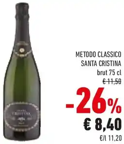 Conad Metodo classico SANTA CRISTINA offerta