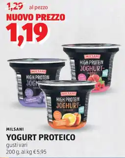 ALDI MILSANI Yogurt proteico offerta