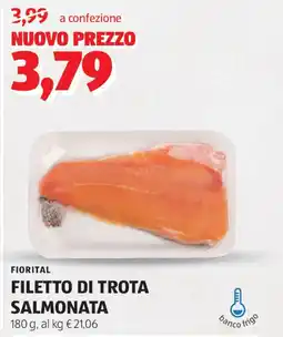 ALDI FIORITAL Filetto di trota salmonata offerta