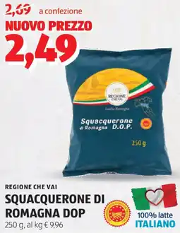ALDI Regione che vai squacquerone di romagna dop offerta