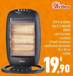 Conad STUFA ALOGENA HALO12 AR454B ARDES offerta