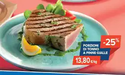 Sapore di Mare Porzioni di tonno a pinne gialle offerta