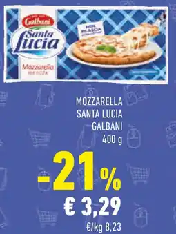 Conad Mozzarella santa lucia GALBANI offerta