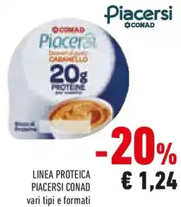 Conad Linea proteica piacersi CONAD offerta