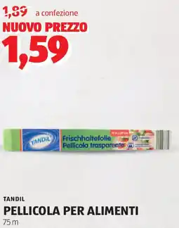 ALDI TANDIL Pellicola per alimenti offerta