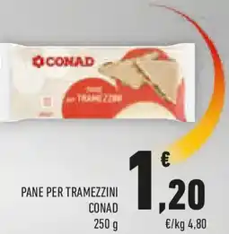 Conad Pane per tramezzini CONAD offerta