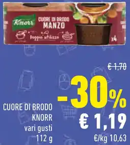 Conad Cuore di brodo KNORR offerta