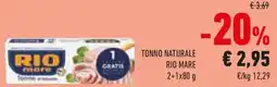 Conad Tonno naturale RIO MARE offerta