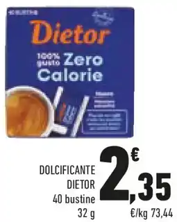 Conad Dolcificante DIETOR offerta
