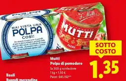 Lidl MUTTI offerta
