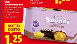 Lidl Bauli Buondì merendina offerta