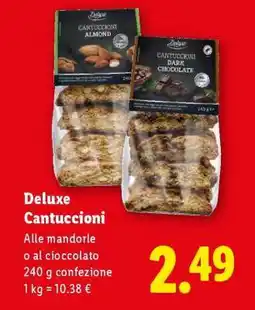 Lidl Deluxe Cantuccioni offerta