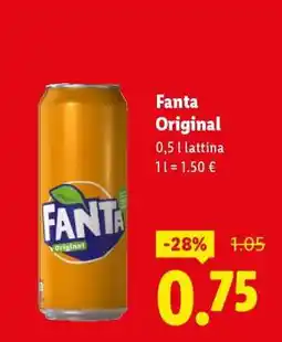 Lidl Fanta Original offerta