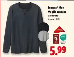 Lidl Esmara Men Maglia termica da uomo offerta