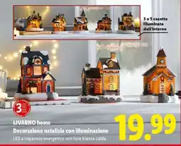 Lidl LIVARNO home Decorazione natalizia con illuminazione offerta