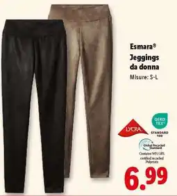 Lidl Esmara Jeggings da donna offerta
