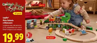 Lidl Lupilu Pista Fattoria o Dinosauro offerta