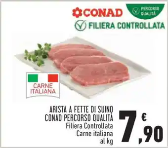 Conad Arista a fette di suino Conad Percorso Qualità offerta