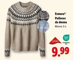 Lidl Esmara Pullover da donna offerta