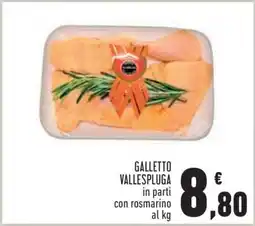 Conad Galletto Vallespluga offerta