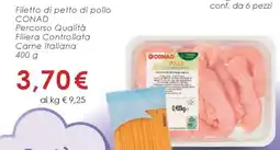 Conad Filetto di petto di pollo offerta