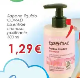 Conad SAPONE LIQUIDO CONAD ESSENTIAE offerta