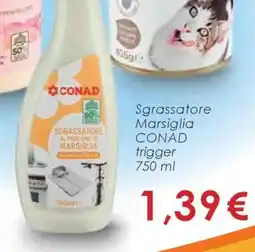 Conad Sgrassatore Marsiglia CONAD trigger 750 ml offerta