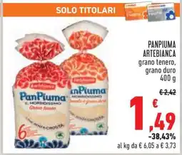 Conad PANPIUMA ARTEBIANCA offerta