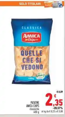 Conad Patatine Amica Chips offerta