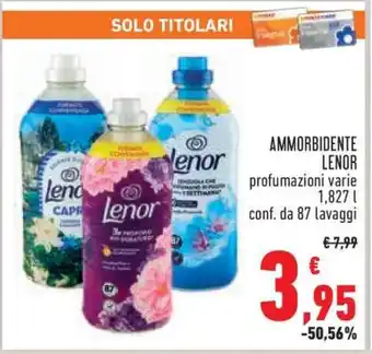 Conad Ammorbidente Lenor offerta