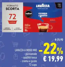 Conad Lavazza a modo mio offerta