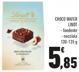 Conad Choco wafer LINDT offerta