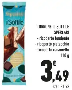 Conad Torrone il sottile SPERLARI offerta