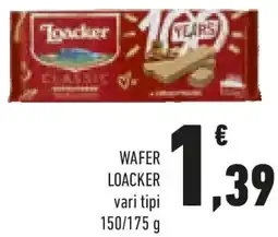 Conad Wafer LOACKER offerta