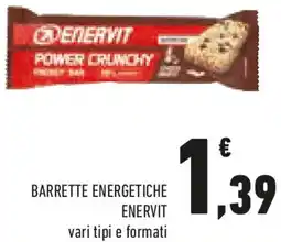 Conad Barrette energetiche ENERVIT offerta