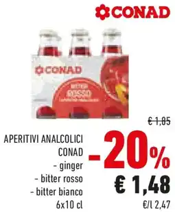 Conad Aperitivi analcolici CONAD offerta