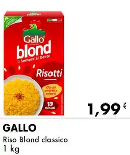 Iper Tosano GALLO Riso Blond classico offerta